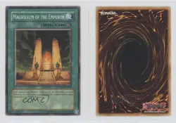 Mausoleum of the Emperor YuGiOh Turbo Pack: Booster 2 #TU02-EN018 2010 u3f - Image 3