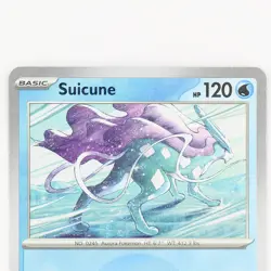 Suicune 024/131 NM Poke Ball Pokemon Card 2025 Prismatic Evolutions Rare TCG Car - Image 3