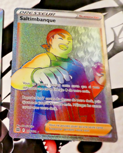 Pokemon Francais Card Holo Carte Secret Saltimbanque 179/172 EB09 FR NM 2022 - Image 1