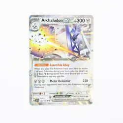 Archaludon EX 130/191 Temporal Forces Holo Rare NM Pokemon Card 2024 - Image 1