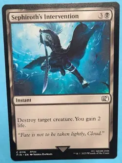 Sephiroth's Intervention x4 NM Final Fantasy MTG Magic The Gathering 4x - Image 1