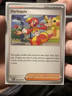 Pokemon TCG - Harlequin Trainer Card White Flare Set NM Condition - Image 1