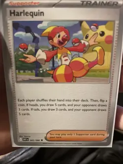 Pokemon TCG - Harlequin Trainer Card White Flare Set NM Condition - Image 4