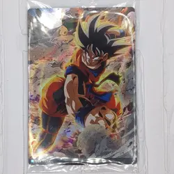 4-01 4-02 R Son Goku Vegeta Dragon Ball Itajaga Rare Plastic Trading Card New NM - Image 3