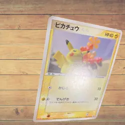 Pikachu 068/PCG-P Promo Meiji Chocolate 2005 HP40 Japanese Pokemon Card #B322 So - Image 2