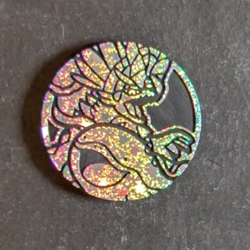 Pokemon Trading Card Games Koraidon & Clodsire Silver Plastic Coin Japanese - Image 1