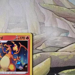 Charizard 025/185 Shattered Holo Cracked Ice Vivid Voltage Theme Deck Card - Image 4