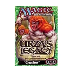 WOTC MTG Theme Decks Urza Block Urza's Legacy - Crusher SW (EX/New) - Image 1