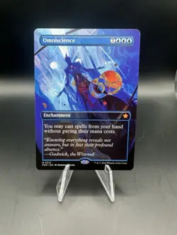 2024 MTG Magic the Gathering SPG Special Guests Borderless #312 Omniscience - Image 1