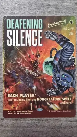 Deafening Silence (Mythic Showcase) #120 Edge of Eternities SPG MTG NM - Image 1