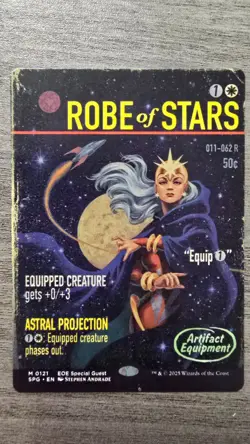 Robe of Stars (Mythic Showcase) #121 Edge of Eternities SPG MTG NM - Image 1