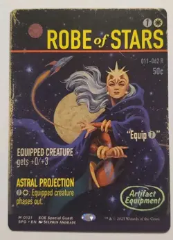 Robe of Stars (Mythic Showcase) #121 Edge of Eternities SPG MTG NM - Image 1