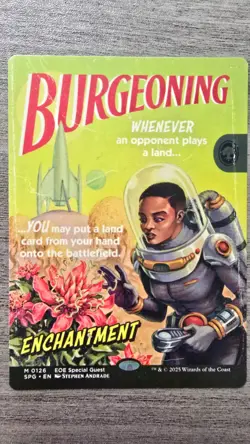 Burgeoning (Mythic Showcase) #126 Edge of Eternities SPG MTG NM - Image 1