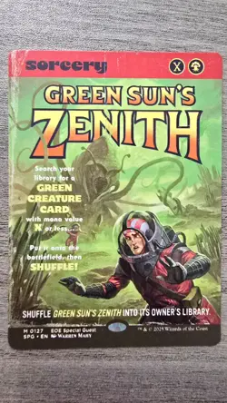Green Sun's Zenith (Mythic Showcase) #127 Edge of Eternities SPG MTG NM - Image 1