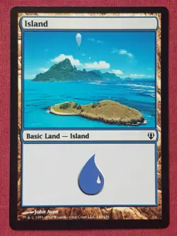 Magic The Gathering ARCHENEMY ISLAND 140 land card MTG - Image 1