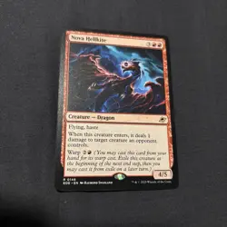 Nova Hellkite Edge of Eternities MTG - NM in hand ships immediately - Image 1