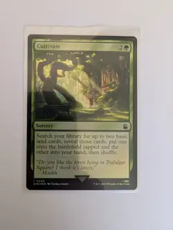 MtG Cultivate Foil Doctor Who Magic Gathering C 0230 - Image 1