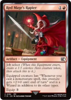 MTG Red Mage's Rapier - Image 1