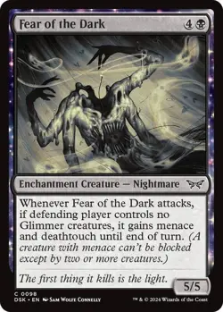 MTG Fear of the Dark - Image 1