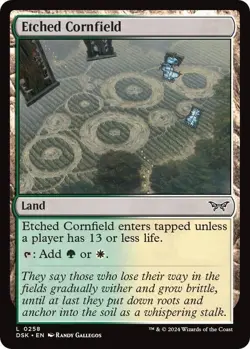 MTG Etched Cornfield - Image 1