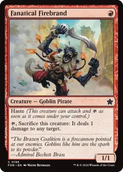 MTG Fanatical Firebrand - Image 1