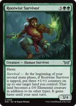 MTG Rootwise Survivor - Image 1