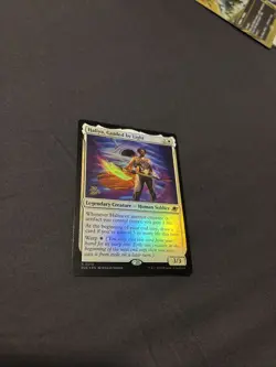 Pre Release Promo Foil Haliya, Guided By Light NM In Hand Ships Immediately MTG - Image 1