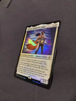 Pre Release Promo Foil Haliya, Guided By Light NM In Hand Ships Immediately MTG - Image 2