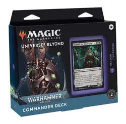 MTG Magic NECRON DYNASTIES - Warhammer 40k COMMANDER Deck Precon - ENGLISH / NEW - Image 1