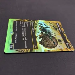 MTG FOIL Debris Beetle Borderless First Place Foil - Aetherdrift #530 - Image 2