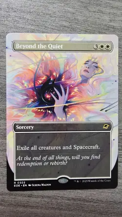 Beyond The Quiet (Rare Borderless) #303 Edge of Eternities MTG NM - Image 1