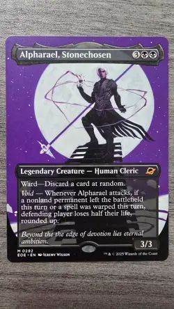 Alpharael, Stonechosen (Mythic Borderless) #292 Edge of Eternities MTG NM - Image 1