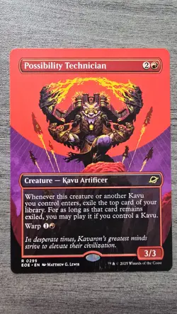 Possibility Technician (Rare Borderless) #295 Edge of Eternities MTG NM - Image 1