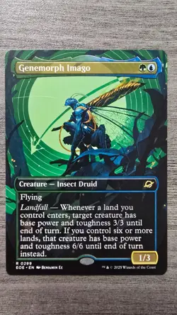 Genemorph Imago (Rare Borderless) #299 Edge of Eternities MTG NM - Image 1