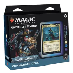 MTG Magic FORCES OF THE IMPERIUM - Warhammer 40k COMMANDER Deck - ENGLISH / NEW - Image 1