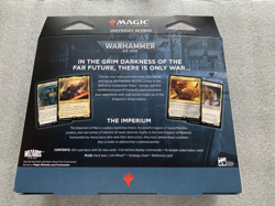 MTG Magic FORCES OF THE IMPERIUM - Warhammer 40k COMMANDER Deck - ENGLISH / NEW - Image 2