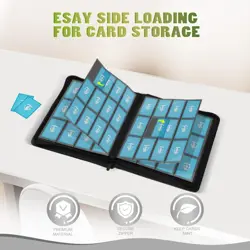 12 Pocket Trading Card Binder for 720 Cards | Compatible with YuGiOh MTG - Image 3