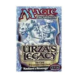 WOTC MTG Theme Decks Urza Block Urza's Legacy - Radiant's Revenge SW (EX/New) - Image 1