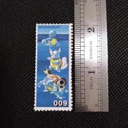 Blastoise No.009 Pokemon Stamp Rare Shogakukan Japanese Nintendo From Japan - Image 2