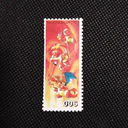 Charizard No.006 Pokemon Stamp Rare Shogakukan Japanese Nintendo From Japan - Image 1