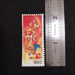 Charizard No.006 Pokemon Stamp Rare Shogakukan Japanese Nintendo From Japan - Image 2