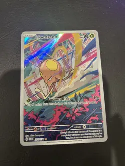 Toedscool 201/198 Scarlet & Violet Base Set Illustration Rare Pokemon TCG NM - Image 1