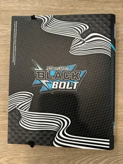 Pokemon Black Bolt & White Flare BINDER ONLY 1 of Each* And 3 Posters NEW! - Image 5