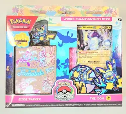 Pokemon TCG Honolulu 2024 World Championships Decks With Pins Set Of 3 - Image 3