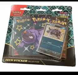 Pokemon Scarlet & Violet Paldean Fates Tech Sticker Collection | Shiny Maschiff - Image 1