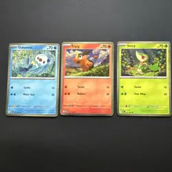 Pokemon Black Bolt & White Flare Poster Collection - Holo Promos Cards NM [3] - Image 1