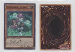 Super Rare - Subterror Fiendess 1st Ed. YuGiOh Fists of the Gadgets 00jz - Image 3