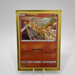 Moltres Cosmos Holo Pokemon Brilliant Stars Promo Card 21/172 Near Mint - Image 1