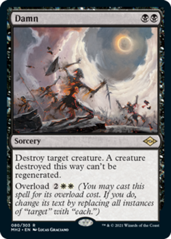 1x Damn Light Play, English Modern Horizons 2 MTG Magic - Image 1