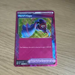 Pokemon TCG Hero's Cape Ace Spec Rare Card Temporal Forces 152/162 - Image 1